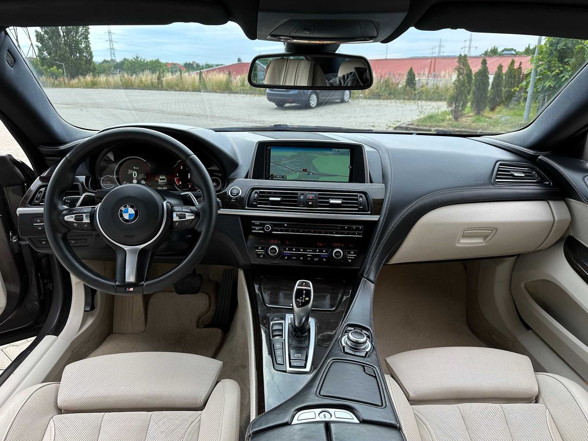 BMW 640 x-Drive 2014 moka-brown 4 butoane full accept variante !!!