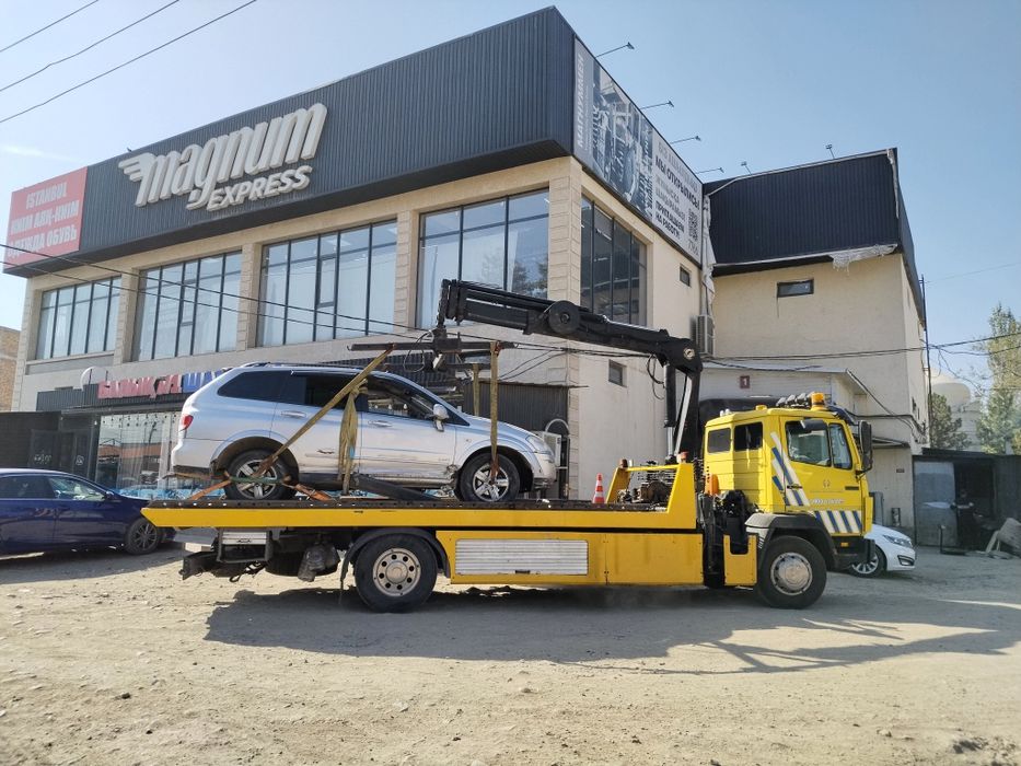 Манипулятор Эвакуатор сиежающий платформе