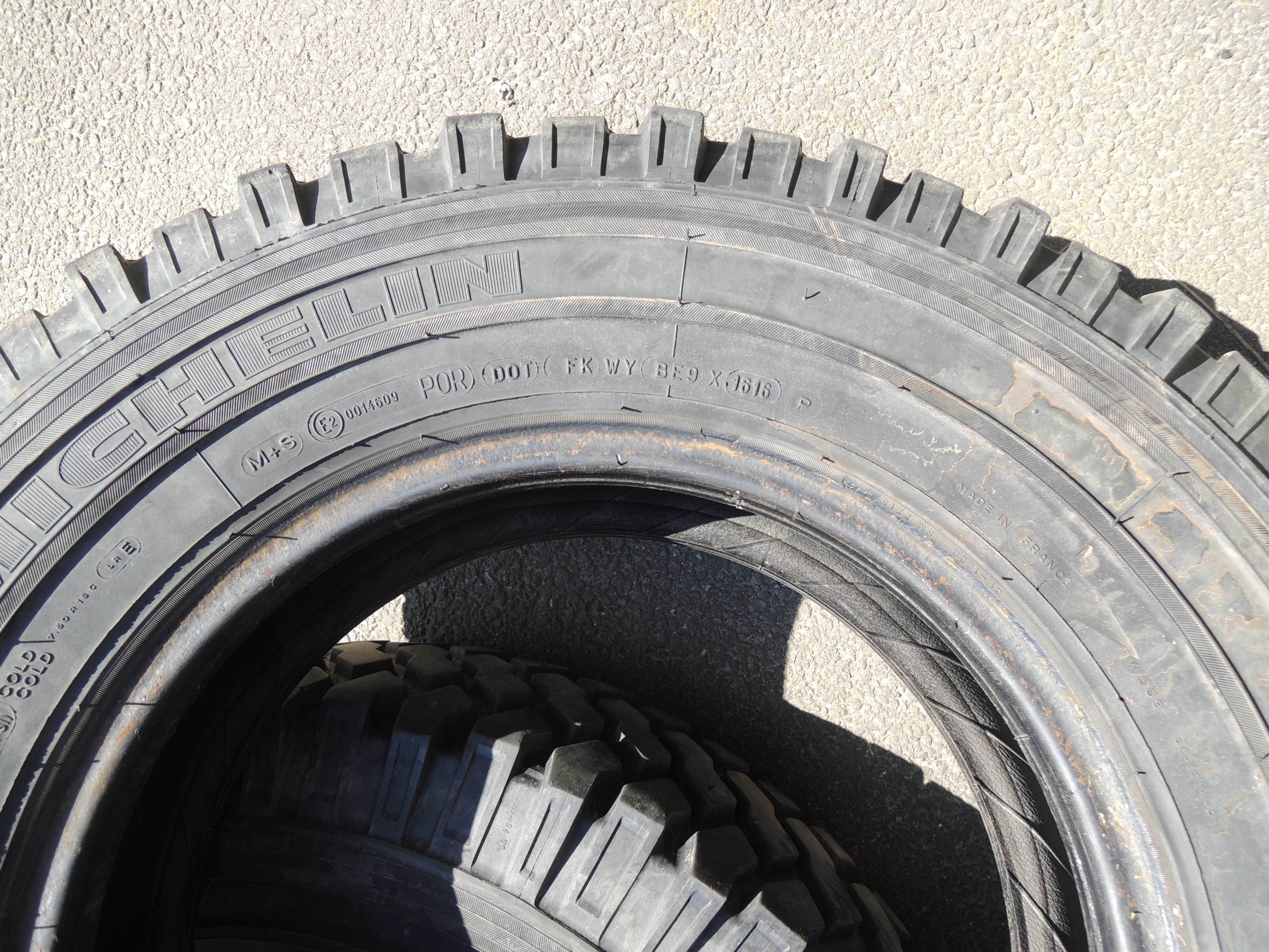 Anvelope teren Michelin 4x4 O/R XZL 7.50 R16C 116N 5 bucati