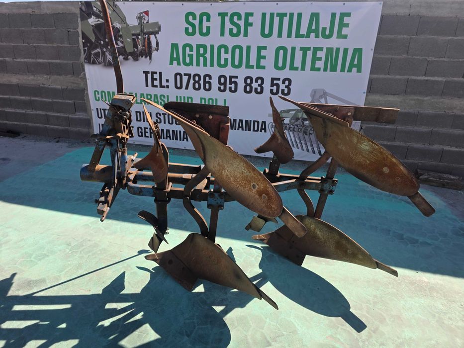 Plug Lemken reversibil  cu 2 brazde