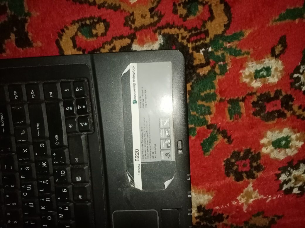 Acer extensa 5220