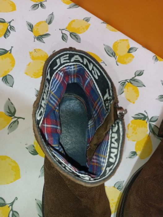 Tommy Jeans боти N 38 кожени - 35 лв