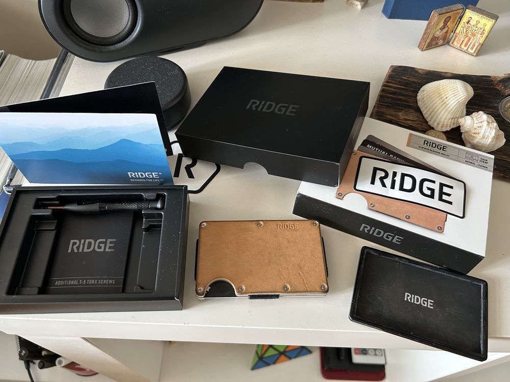 Ridge портфейл RFID оригинален