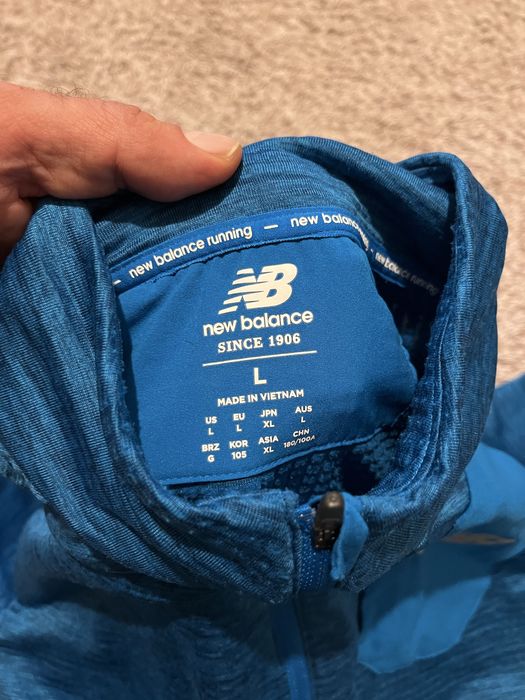 New Balance Heat Grid-оригинална мъжка блуза