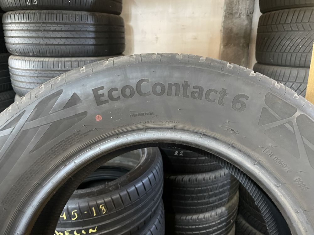 4бр. Continental EcoContact6 215/65/16, 5.5мм, ДОТ 2023