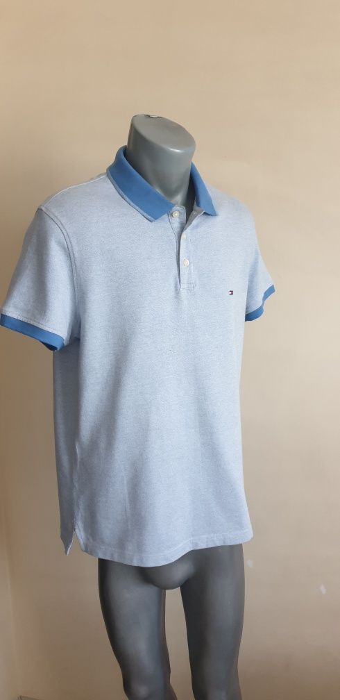 Tommy Hilfiger Pique Cotton Slim Fit / L НОВО! ОРИГИНАЛ! Мъжка Тениска