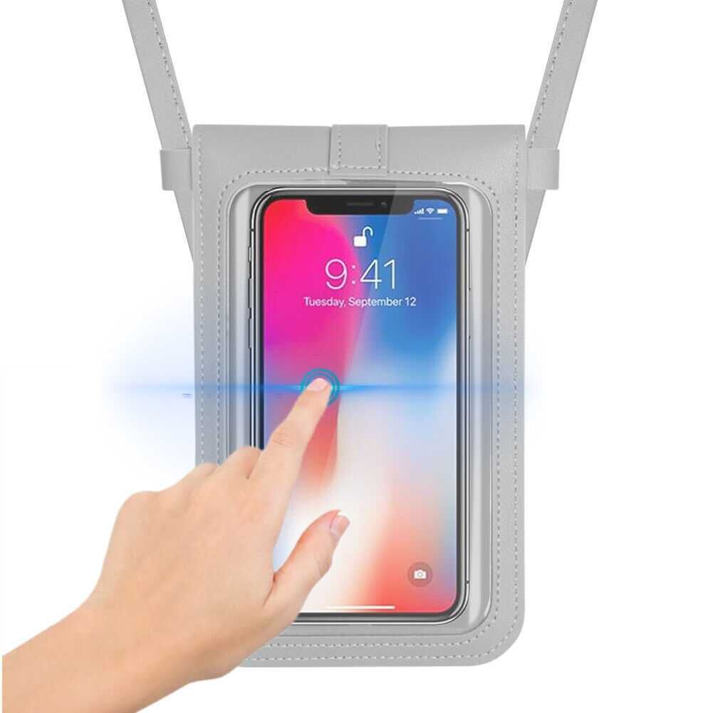 Poseta de dimensiuni mici cu touchscreen, gri