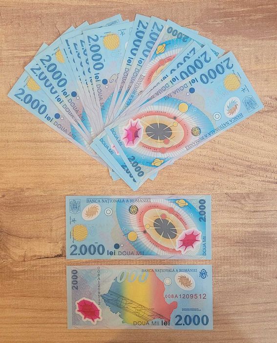 Bancnote 2000 LEI Eclipsa 1999