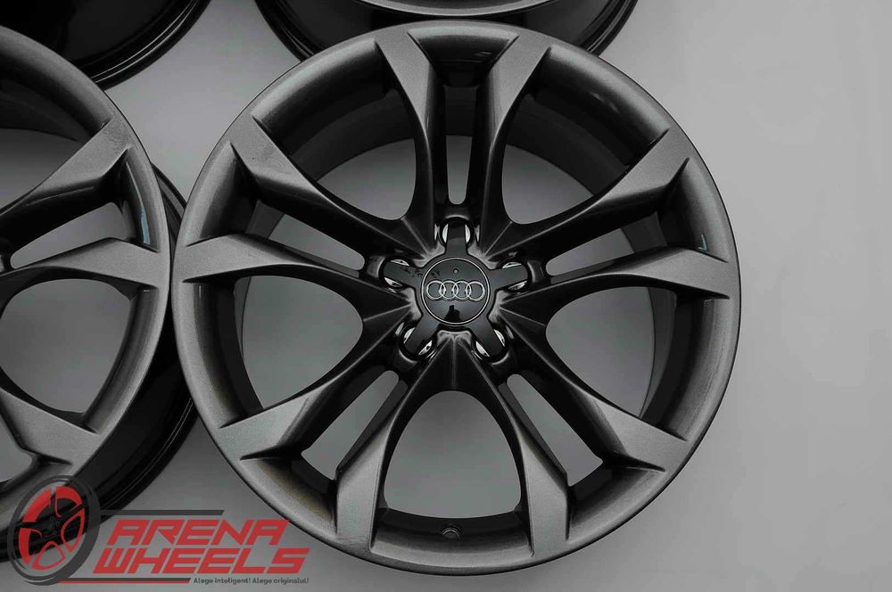Set 4 Jante Noi 18 inch Originale Audi A5 8T 8W R18 Gun Metal