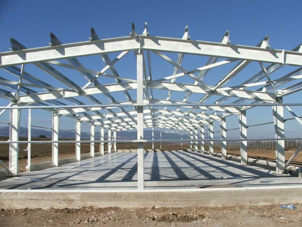 Hale si structuri metalice, depozite, hangar, saivan