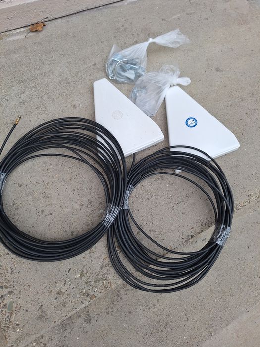 Antenă router 4G LTE ALP (800-3000MHz, 2x15m cu SMA)