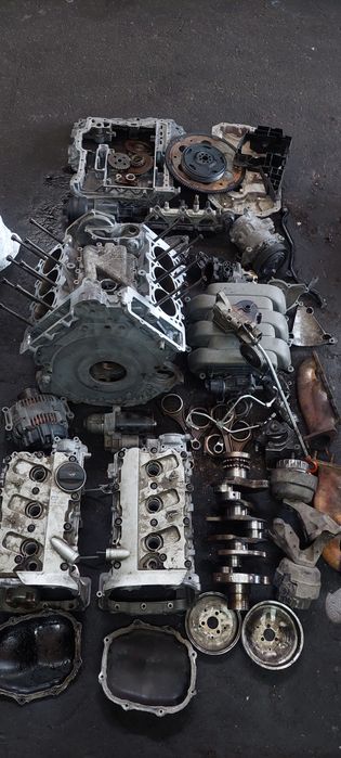 Запчасти по мотору. AUDI  2006г. A6  C6  AUK, объём 3.2.