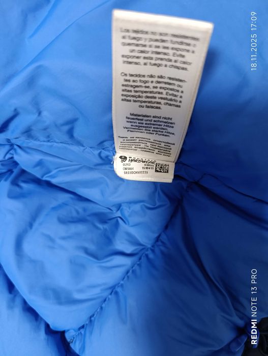 ''MOUNTAIN HARDWEAR''оригинално мъжко пухено яке S размер