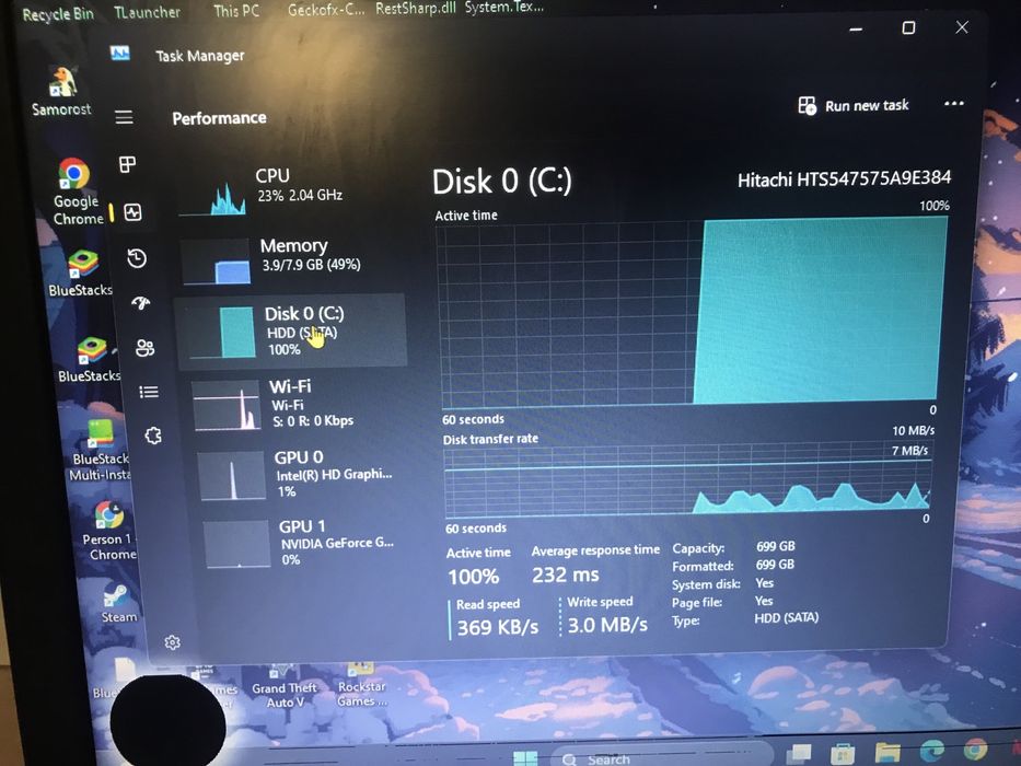 Vand Lenovo de gaming in stare buna
