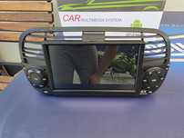 Navigatie Android 14 FIAT 500 1/8 Gb Waze CarPlay Android Auto Camera