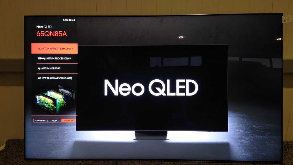 Televizor Samsung Neo QLED 65QN85A, 163 cm, Smart, 4K Ultra HD, 100Hz