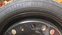 NEFOLOSITA Roata de rezerva originala GM 17 inch slim Continental
