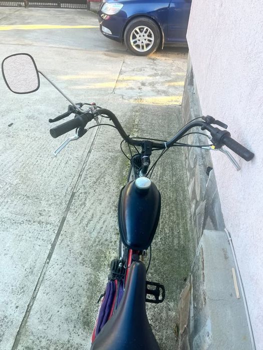 Dau la schimb bicicleta cu motor de 80cc pentru trotineta electrica