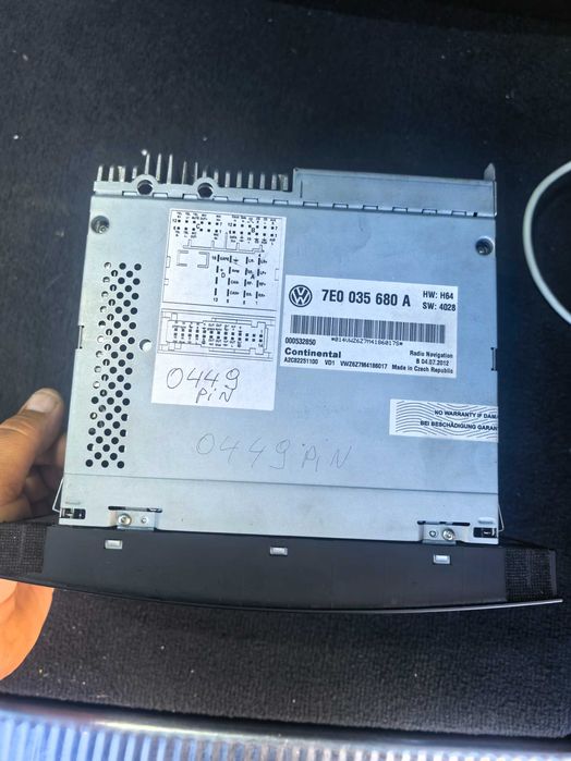 Navigație touareg rns 510 dynaudio