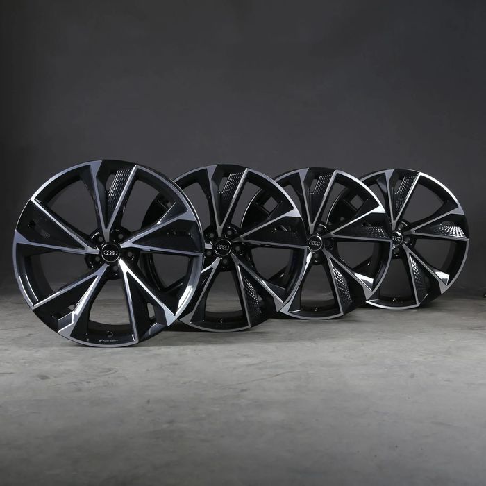 Jante AUDI A6 A7 A8 Q3 Q5 Q7 Q8 22 R22 Black Machined Face Roti AUDI R22 RS