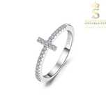 Inel Exquisite Cruce Classic Design, Superior Argint 925