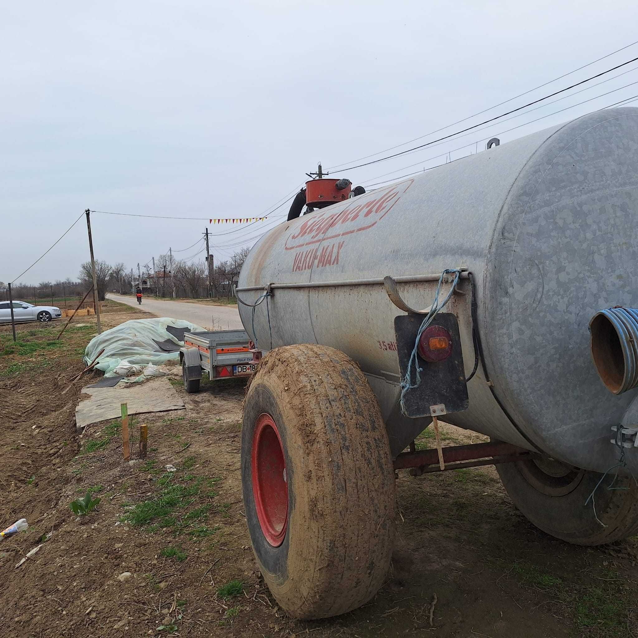 Vidanja dupa tractor a
