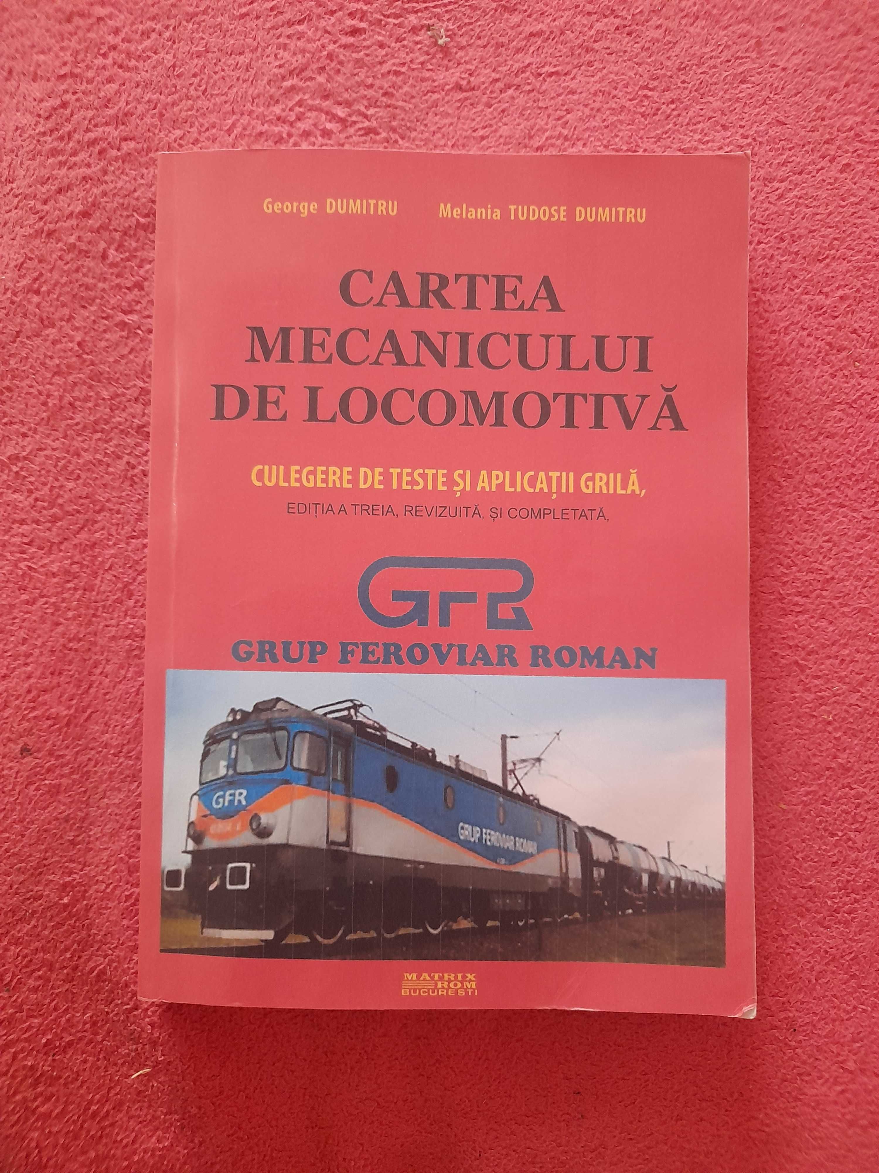 vand cartea mecanicului de locomotiva - GFR 2019