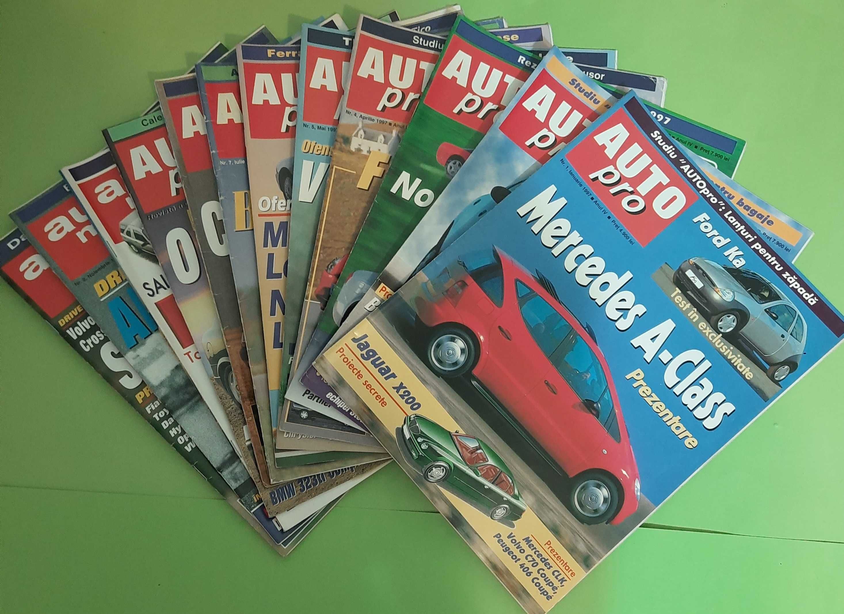 Colectie reviste AUTOpro si Auto Motor si Sport