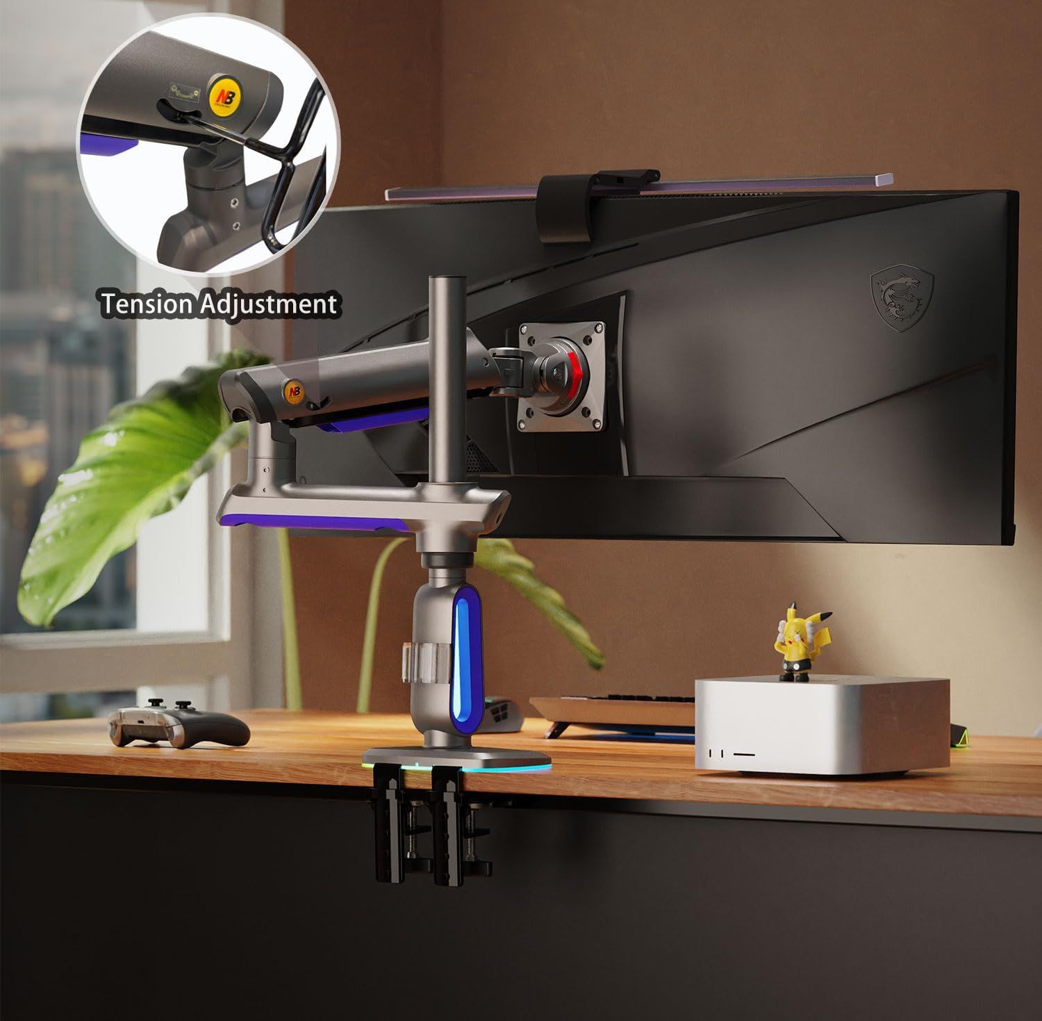 Кронштейн крепление для монитора North Bayou G80 Black 32-60” 2-20кг