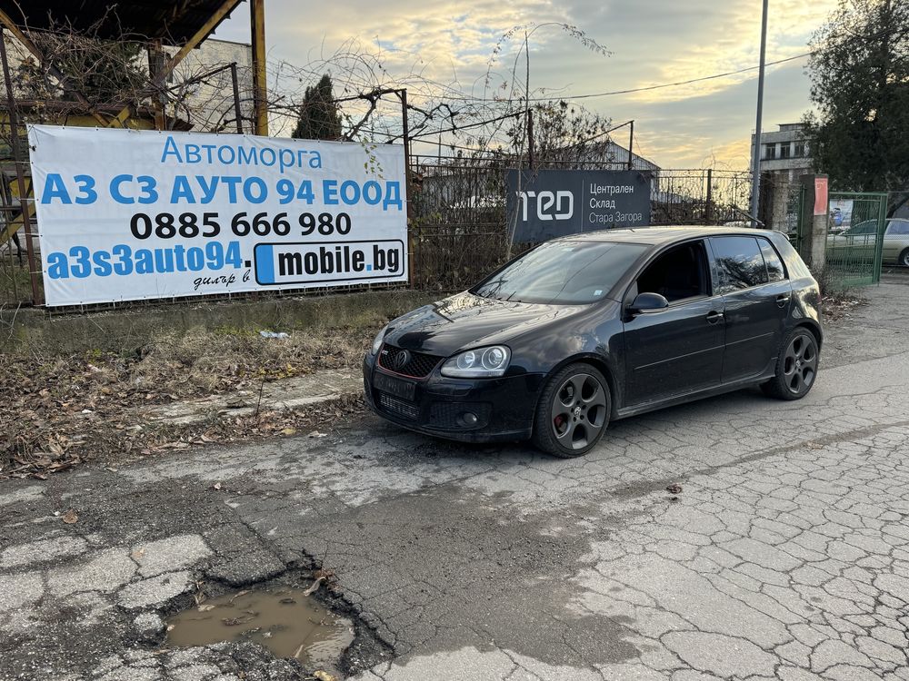 Голф 5 ГТИ 2.0 тфси на части DSG / Golf 5 GTI 2.0 tfsi na chasti
