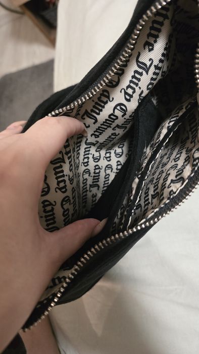 Велурена чанта Juicy Couture