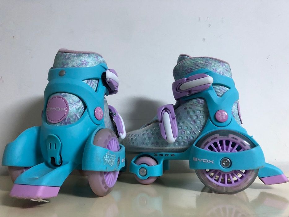 BYOX Ролкови кънки Little Beetle Frozen Girl