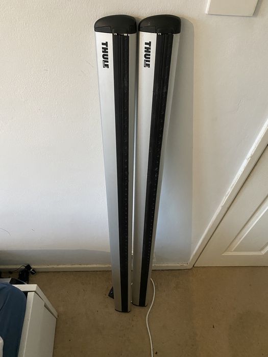 Thule wingbar evo, aerodinamice, bare transversale, roof bars 127 cm