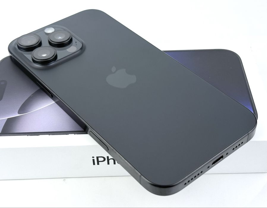 КАТО НОВ! Apple iPhone 16 Pro Max 256GB Black Titanium Гаранция!