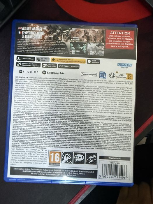 Игра  Battlefild 6 CD