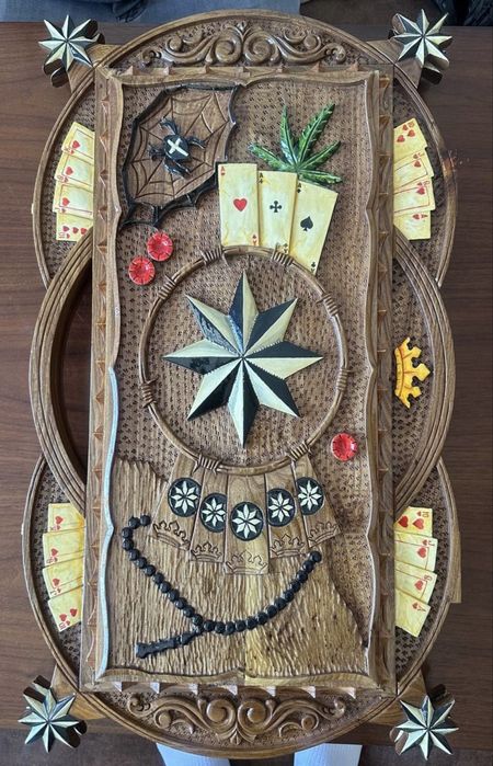 Нарды ручной работы