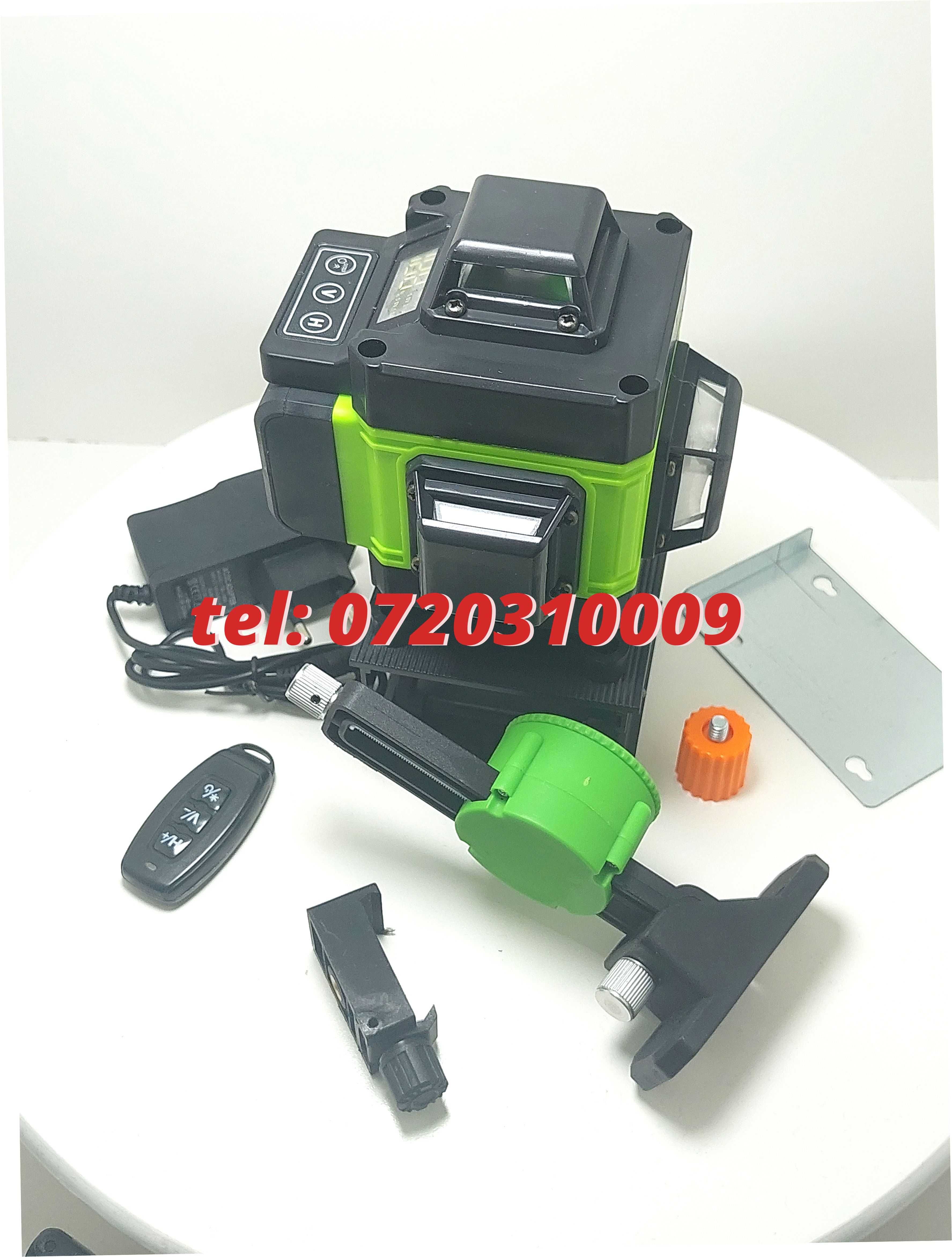 Superoferta Nivela Unda  16 Lini 4d Fascicul Raza Verde Cu 16 Linii