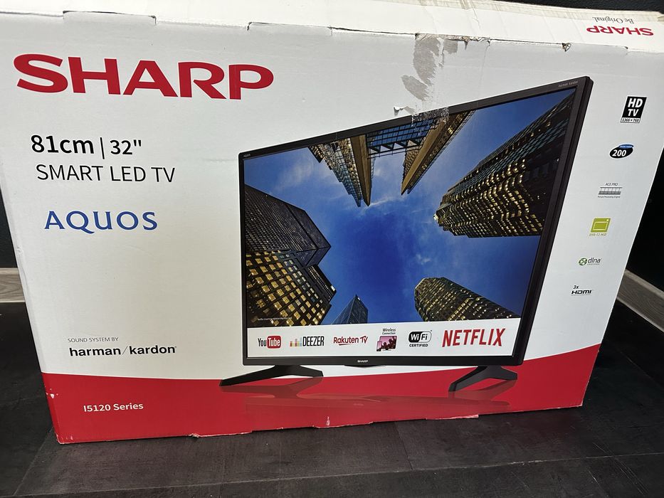 Televizor smart 81 CM SHARP(HARMAN/KARDON)