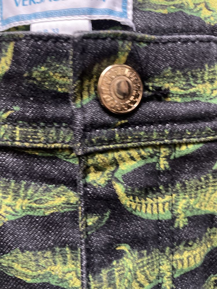 VERSACE X H&M Crocodile/мъжки дънки W33