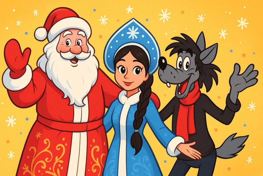 Дед Мороз и Снегурочка. Выезд на дом к вам