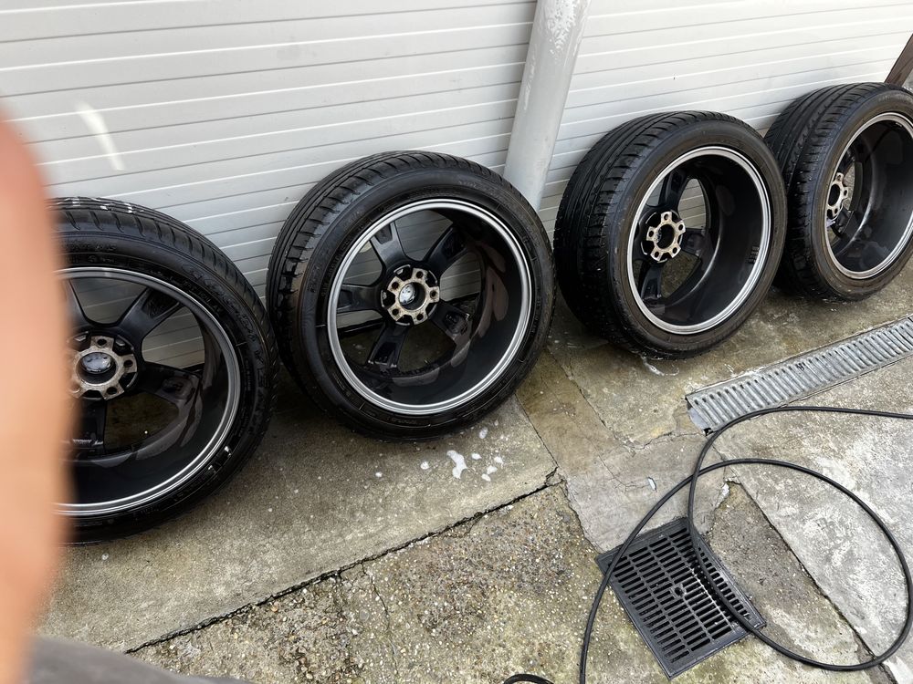 Jante  rotor audi cu anvelope de vara 245/45R18 Audi A4,A5,A6