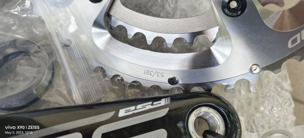 Курбели FSA SL-K Light Carbon 53/39T BB30 /(68/73 mm) /170 mm