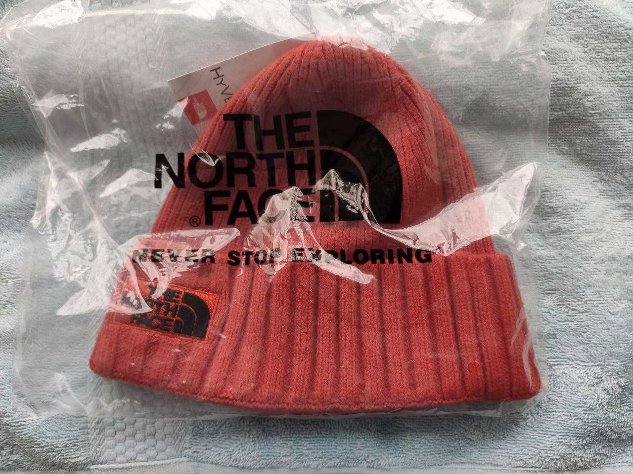 Шапка The North Face (Оранжевая)