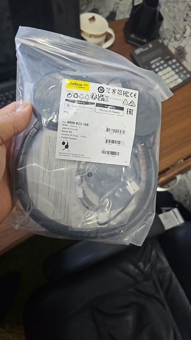 Наушники jabra evolve 20 ms