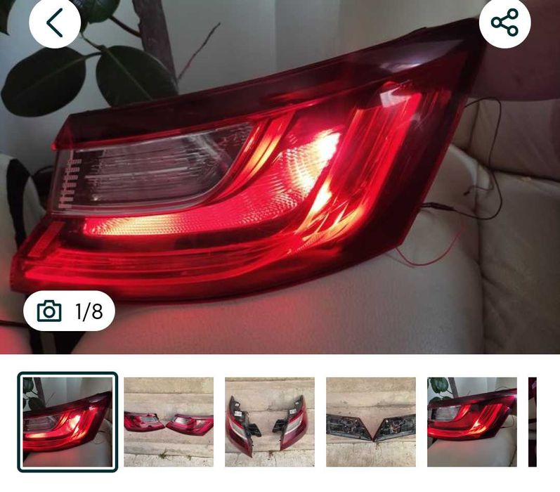 Faruri, stop Megane IV