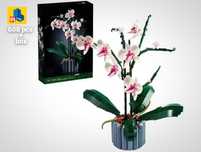 NOU TIP brand L Floare creator Orhidee + CUTIE 10311 608 pcs