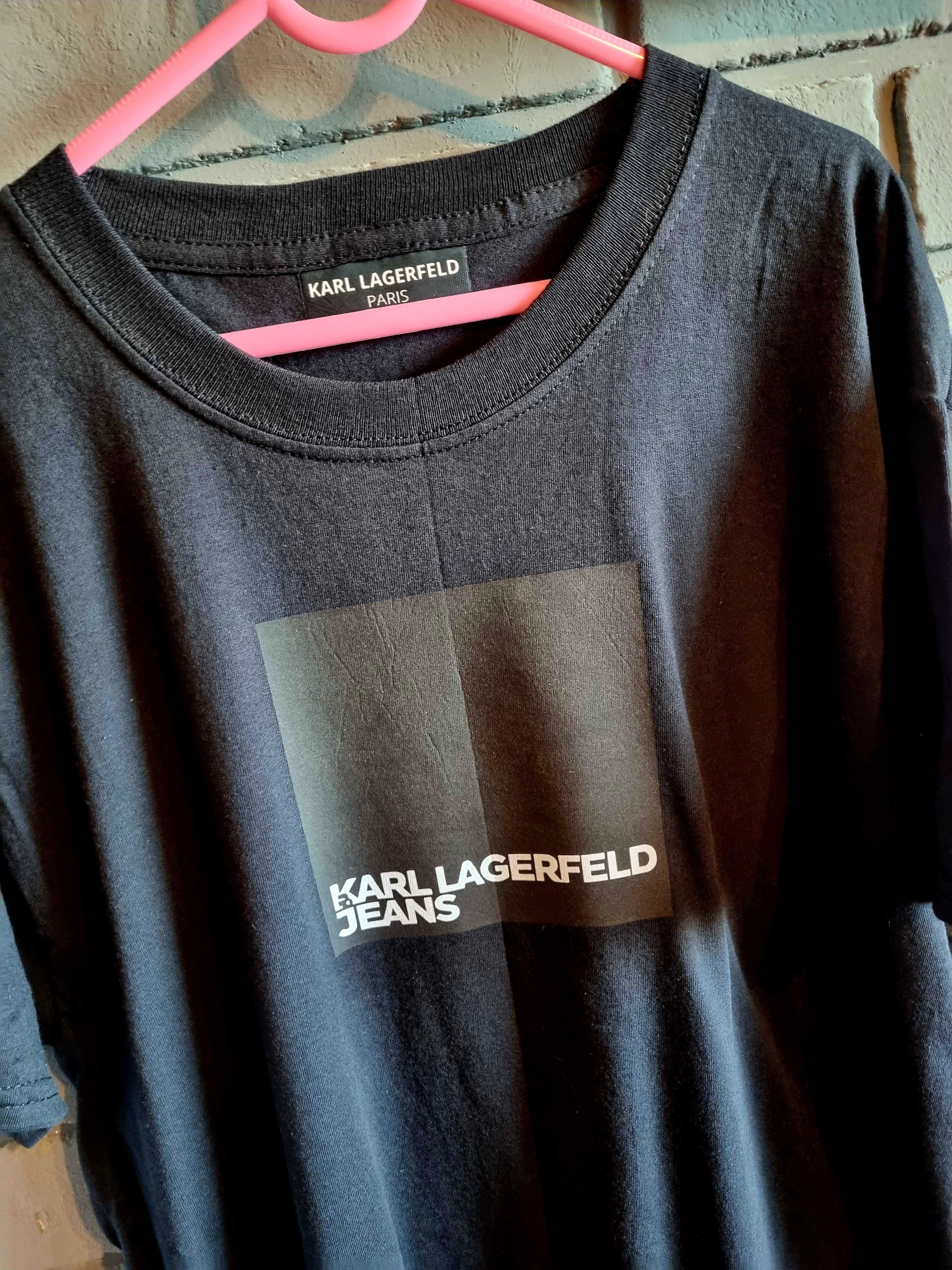 karl lagerfeld дамска тениска с м л