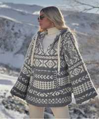 Poncho tricot Zara  superb ,masura M/L
