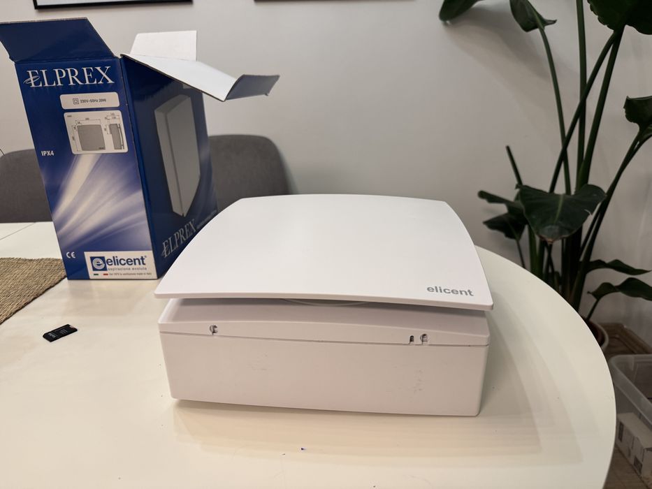 Ventilator centrifugal de perete/tavan Elicent Elprex 100 230 mc