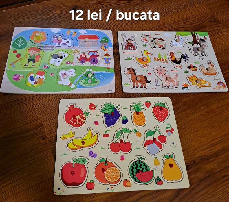 Vând puzzle incastru